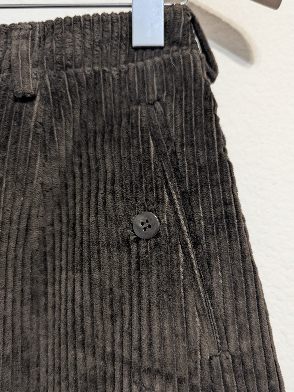 Gorsuch Ltd Women's Brown Wale Corduroy Pants Size 10p Buckle Cuff Hem Euc — image 4 of 8